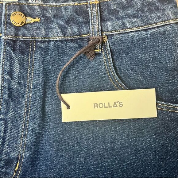 ROLLA’S Dusters Shirt High Rise Slim Size 32 - Picture 4 of 8